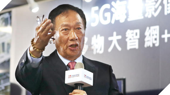 
Ông Terry Gou, nhà sáng lập và là chủ tịch của Foxconn.
