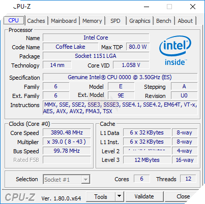 3 CPU Coffee Lake của Intel lộ điểm benchmark 4