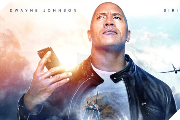 Ngôi sao điện ảnh “The Rock” hợp tác với Apple, ra mắt bộ phim với sự góp mặt của Siri