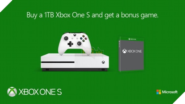 Mua gói máy Xbox One S 1TB để được tặng thêm một game