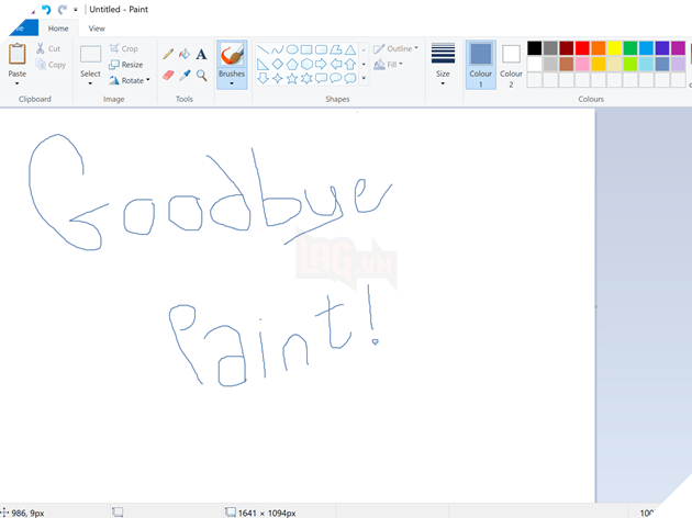 Microsoft có dự định sẽ ngừng hỗ trợ cho Paint sau 32 năm gắn bó 