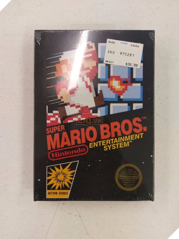 Xuất hiện cuốn băng game Mario 30 năm "chưa bóc tem", giá bán của nó sẽ khiến bạn giật mình: 700 triệu Đồng