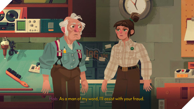 The Low Road - Game giải đố trinh thám độc đáo, nói sai một câu tự động game over!