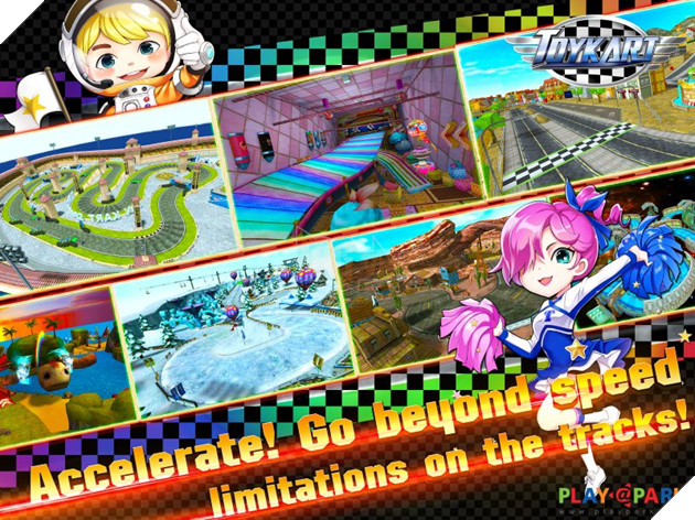 Toykart - Tựa game đua xe vui nhộn chính thức có mặt trên Android 2