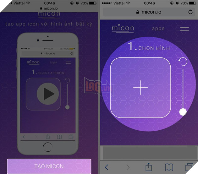 Cách tạo icon bằng hình của bạn trên iPhone cực độc đáo