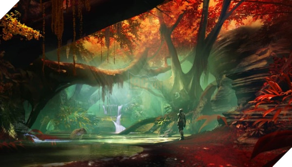 Những khu rừng sắc đỏ kì diệu trên hành tinh Nessus