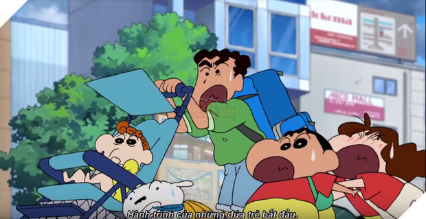 Phim mới nhất về Shin - Cậu bé bút chì : Câu chuyện hài hước về tình yêu thương