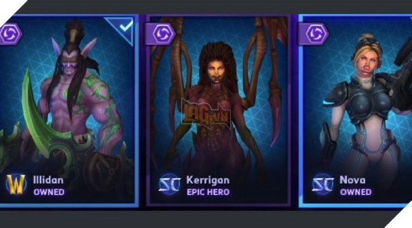 Các tướng trong Heroes of the Storm bỗng chốc trở nên cực kì "nam tính" với chòm ria mép