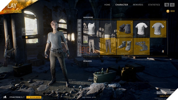 Vẫn có một số người chơi PlayerUnknown's Battlegrounds thích ngắm nhìn trang phục nhân vật