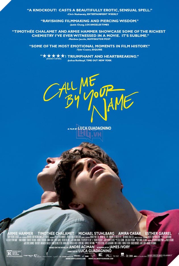 Phim LGBT gây sốt tại LHP Sundance 'Call Me By Your Name' tung poster và trailer chính thức