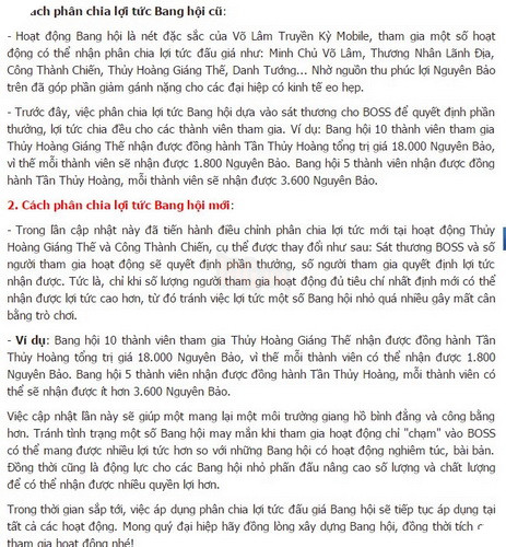 VLTK Mobile: Chuẩn bị thay đổi cơ chế phân chia lợi tức để cân bằng game 4