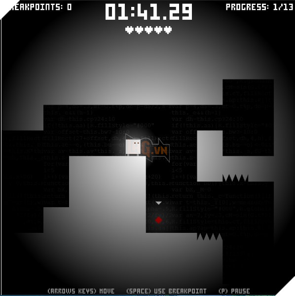 
Tựa game Glitch Buster, trò chơi giành chiến thắng năm ngoái.
