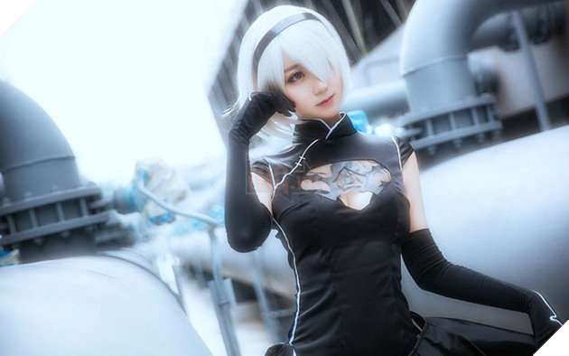Chảy máu mũi với cosplay Nier: Automata cực gợi cảm