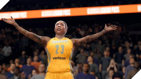 Nữ tuyển thủ bóng rổ lần đầu tiên xuất hiện tại tựa game NBA Live 18 2