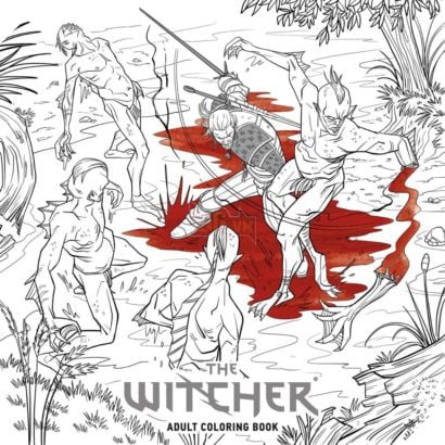 Ảnh bìa của The Witcher Adult Coloring Book