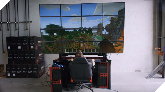 Minecraft trở thành tựa game đầu tiên trên thế giới được chạy ở độ phân giải 16K