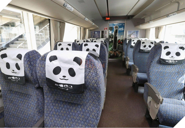 Chuyến tàu gấu trúc đầu tiên vừa khởi hành tại Nhật Bản, bạn đã biết chưa? - Ảnh 4.