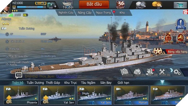 Tàu Tuần Dương Atlanta