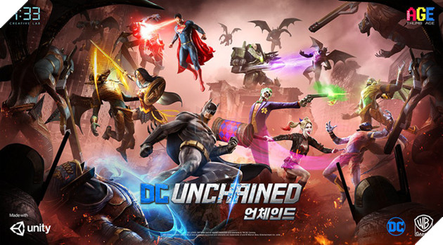 DC Unchained - Game đề tài siêu anh hùng DC mới toanh từ xứ sở Kim Chi
