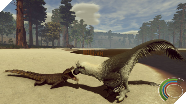 Xuất hiện tựa game sinh tồn siêu lạ, cho người chơi vào vai một con khủng long