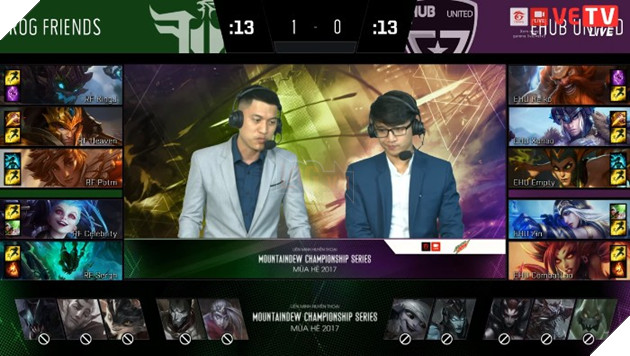 Tổng hợp kết quả Play-off MDCS Hè 2017: EHU vs RF ngày 09/08/2017 2