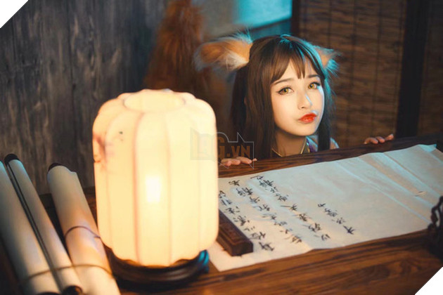 Cosplay hồ ly Đắc Kỷ cực gợi cảm khiến game thủ không khỏi xao xuyến