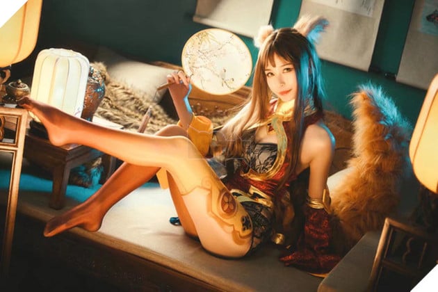 Cosplay hồ ly Đắc Kỷ cực gợi cảm khiến game thủ không khỏi xao xuyến