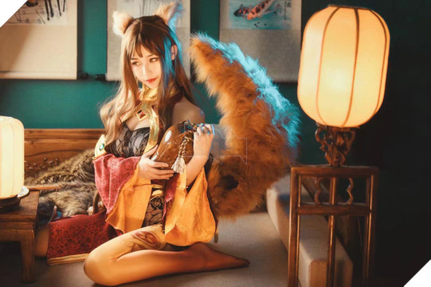 Cosplay hồ ly Đắc Kỷ cực gợi cảm khiến game thủ không khỏi xao xuyến