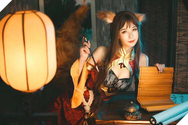 Cosplay hồ ly Đắc Kỷ cực gợi cảm khiến game thủ không khỏi xao xuyến