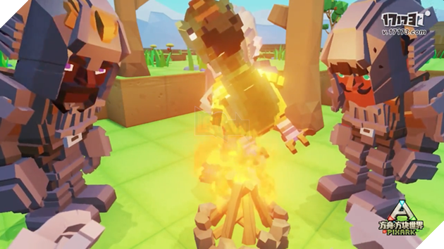 Game săn khủng long 'ô vuông' PixArk đã mở cửa rộng rãi