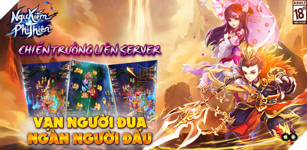 Ngự Kiếm Phi Thiên - MMORPG "thế hệ mới" chính thức tung landing, ấn định ra mắt 18/08
