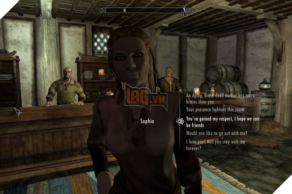 Với bản mod Social NPCs, người chơi sẽ có nhiều tùy chọn hội thoại hơn