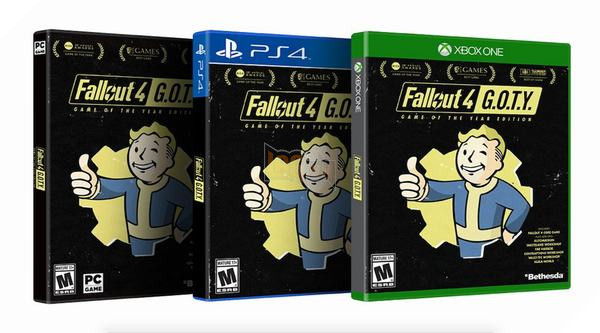 Fallout 4 sẽ ra mắt phiên bản Game of the Year vào cuối tháng 9 năm nay