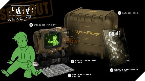 Phiên bản đặc biệt Pip-Boy Collector's Edition phát hành giới hạn tại Bắc Mỹ