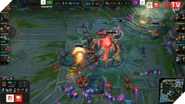  Chung kết MDCS mùa hè 2017 GAM 3-0 YG: Nhà vô địch đã bảo vệ được danh hiệu 12