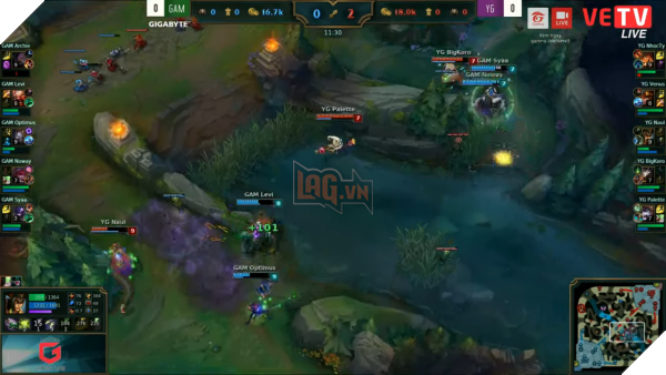  Chung kết MDCS mùa hè 2017 GAM 3-0 YG: Nhà vô địch đã bảo vệ được danh hiệu 2