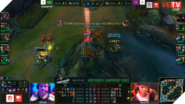  Chung kết MDCS mùa hè 2017 GAM 3-0 YG: Nhà vô địch đã bảo vệ được danh hiệu 7