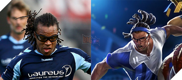 LMHT: Riot Games thua kiện trước skin Lucian tiền đạo với hình ảnh của cầu thủ bóng đá