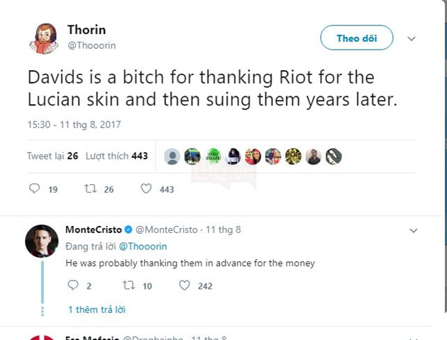 LMHT: Riot Games thua kiện trước skin Lucian tiền đạo với hình ảnh của cầu thủ bóng đá 4