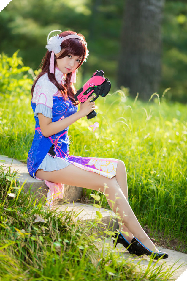 Cùng ngắm cosplay D.Va cực dễ thương và nhí nhảnh trong Overwatch