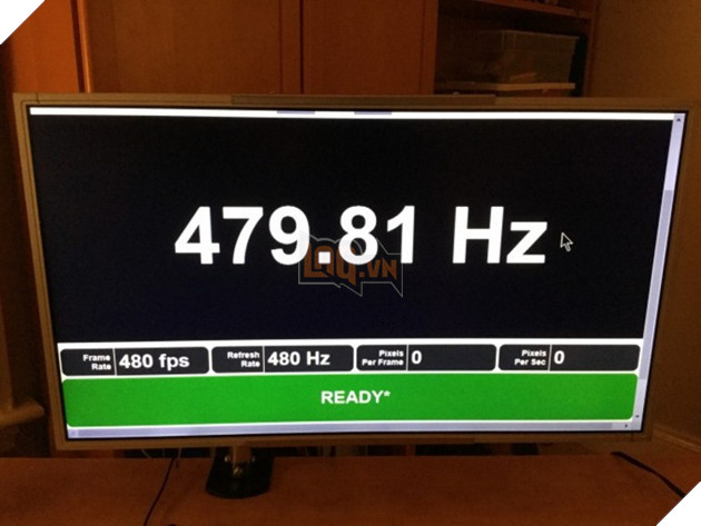 Lộ diện màn hình nhanh nhất hành tinh với tần số quét lên đến 480Hz