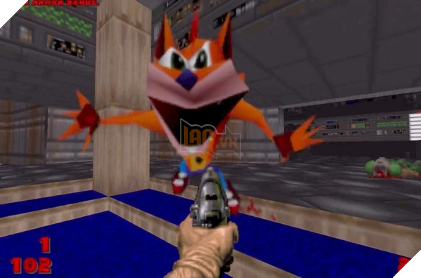 Bản mod Crash Bandicoot của Jaxxoon R sẽ khiến Doom thành "Cơn ác mộng" thật sự