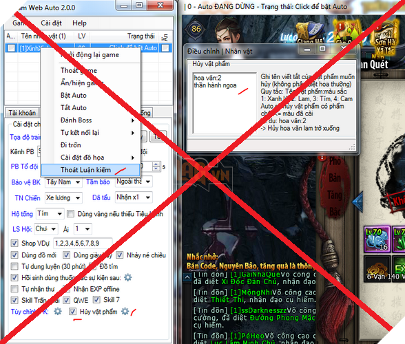 VLTK Web: VNG thẳng tay ngăn chặn phần mềm thứ ba và Auto  2