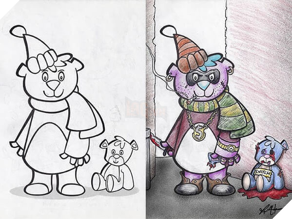 Loạt tranh vẽ khiến mọi trẻ em đều ước giá như mình không bao giờ phải lớn lên