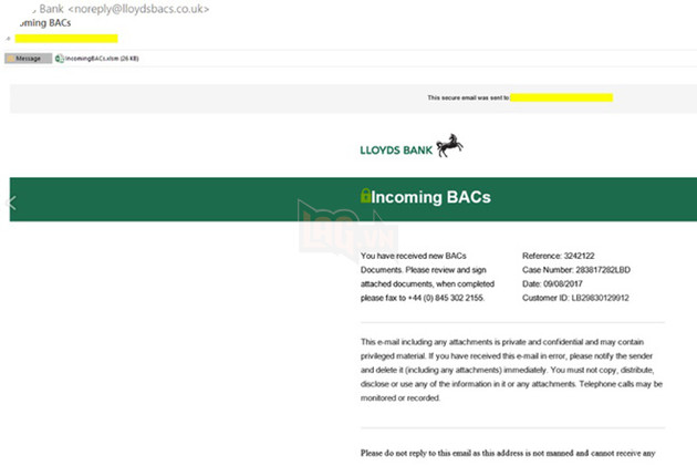 TrickBot: trojan hướng người dùng tới một website ngân hàng giả mạo y như thật, có chứng chỉ SSL 2