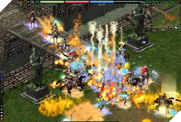 
Hoạt động chiếm lãnh địa thường thấy nhất chính là Công thành chiến
