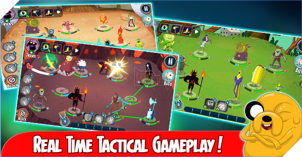 Champions and Challengers Adventure Time - Game hoạt hình nhập vai cực vui nhộn cho Mobile