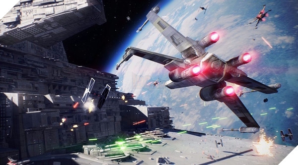 Cùng chờ xem các trận chiến không gian của Star Wars Battlefront 2 2