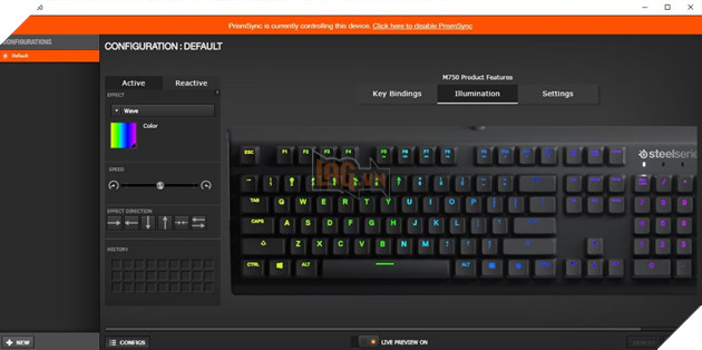 Steelseries giới thiệu bàn phím Apex M750 sử dụng switch linear QX2 hoàn toàn mới 3