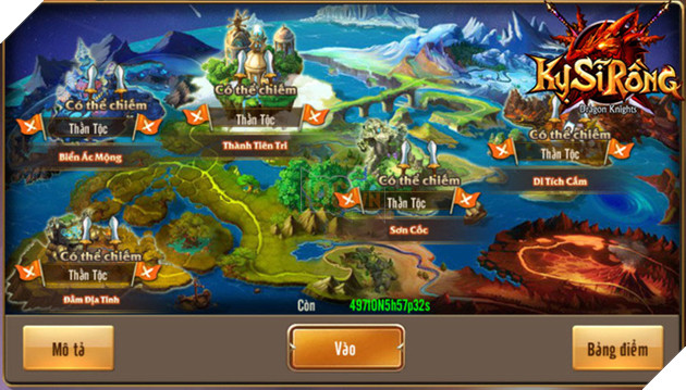 
Map Công thành chiến chính là bản đồ thực của game
